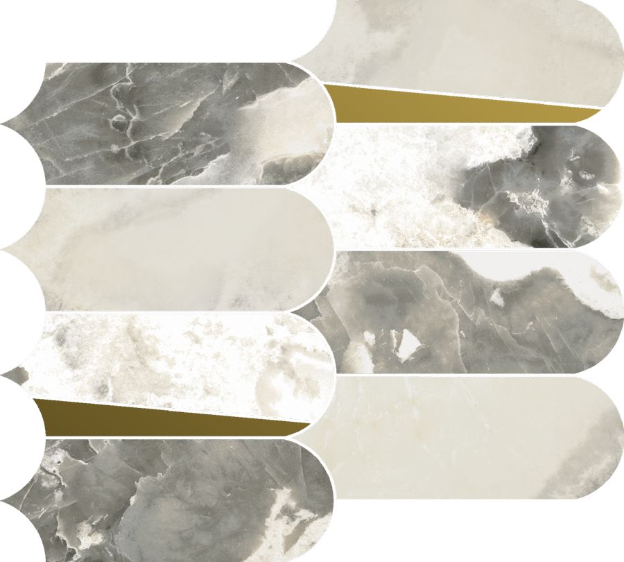 Керамогранит Стеллариус Довер Лайт Мозаика Элегант 32.5x36.1