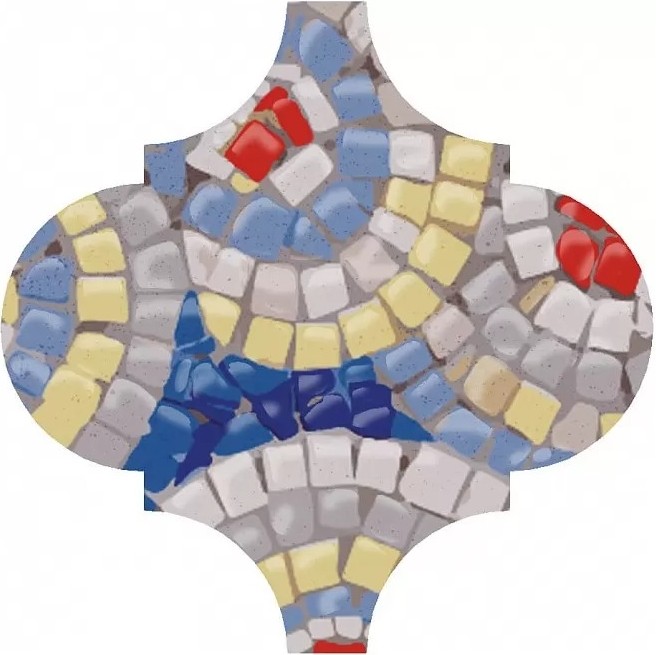  плитка Арабески Майолика Гауди 6.5x6.5