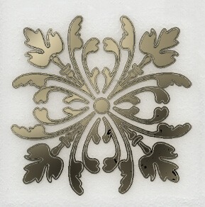  плитка Клемансо Белый 4.9x4.9