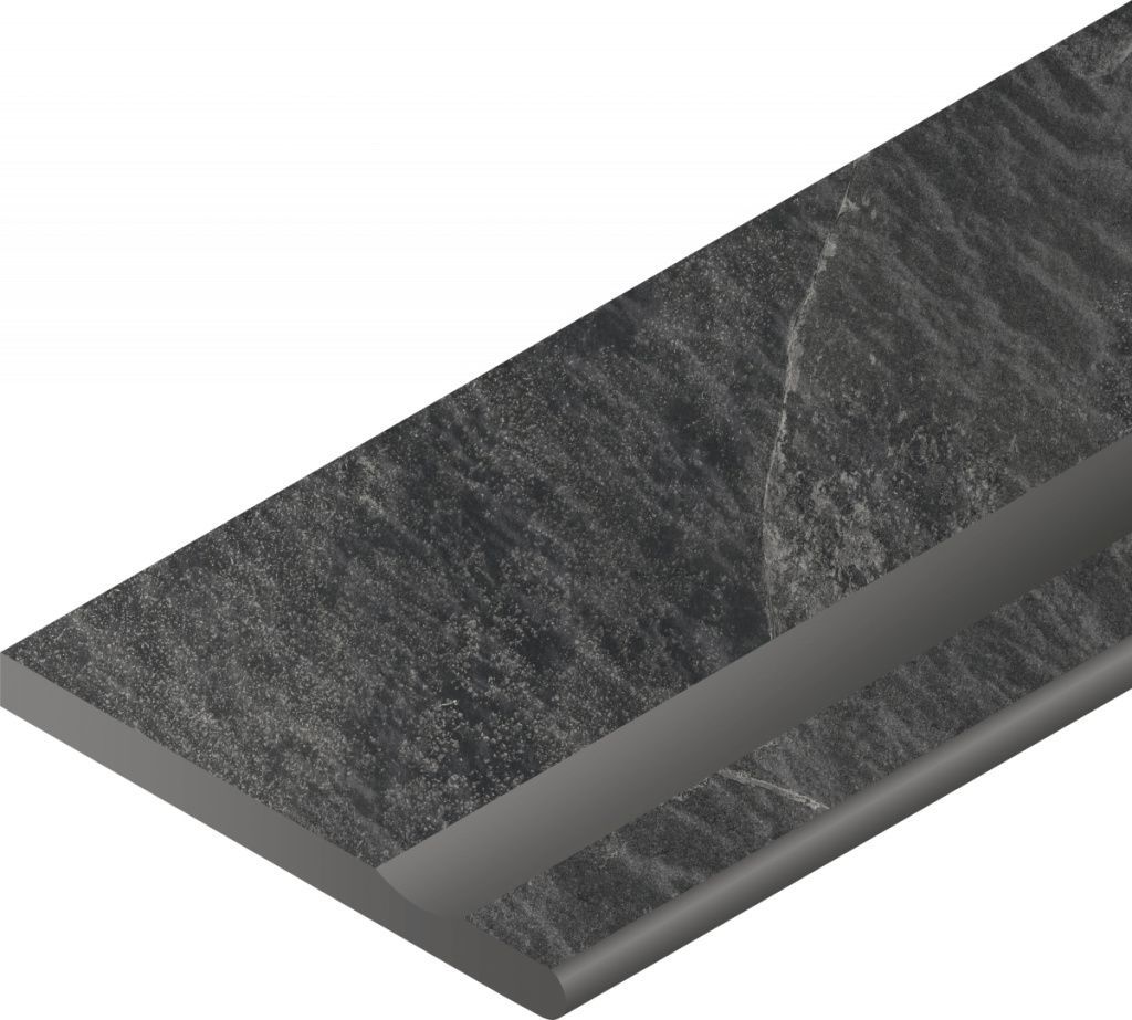 Керамогранит Материя Титанио Борт. С Выемкой Закруг.Пр 30x60