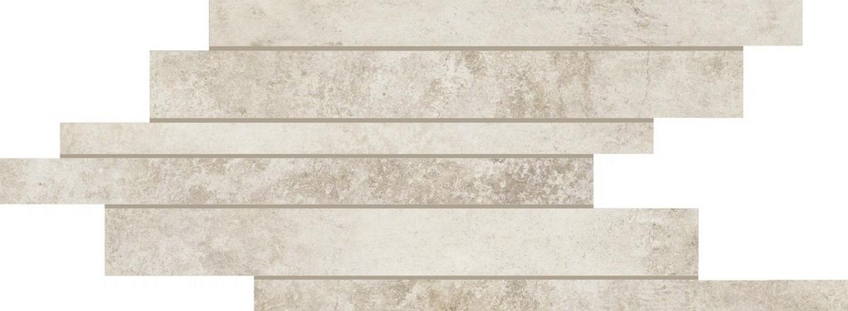 Керамогранит Artifact Of Cerim Aged White Listello Sfalstato 21x40