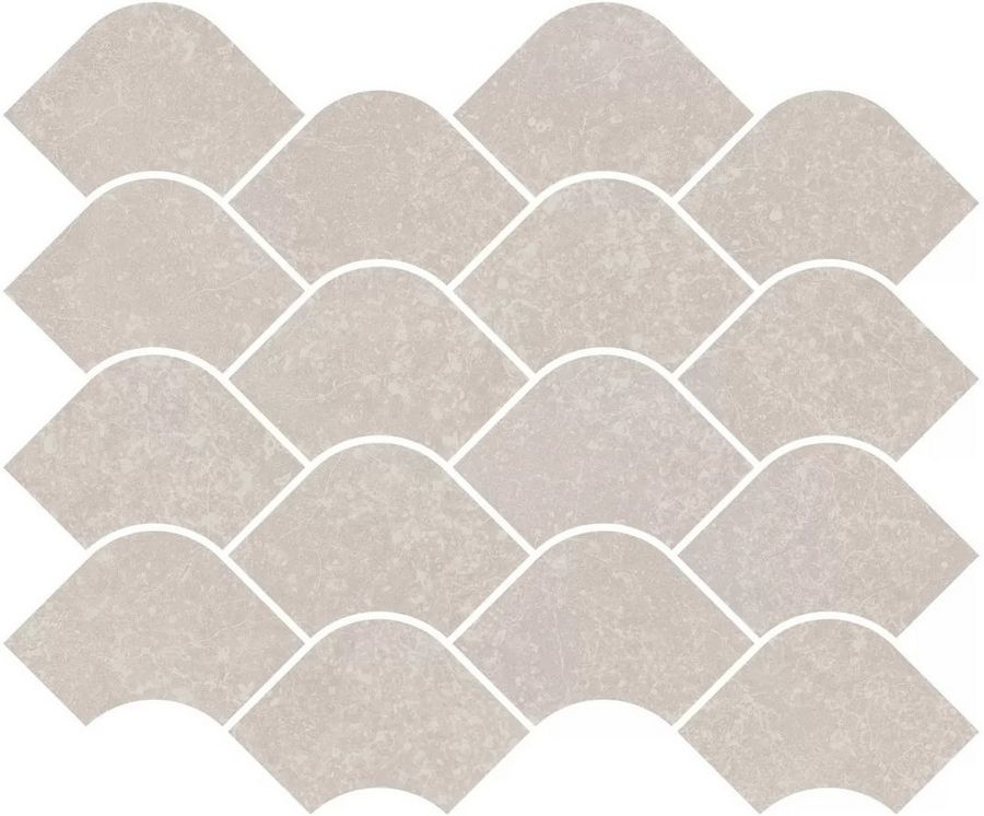  плитка Касабланка Наборный Серый Светлый Матовый 25x30