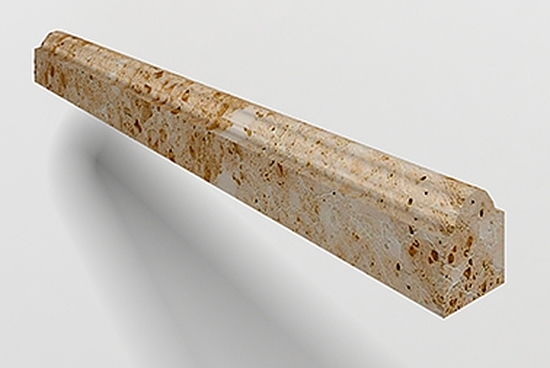 Мрамор Moldings 06 Молдинг Cappuccino PJG-YXXT006-CAP 2.5x120