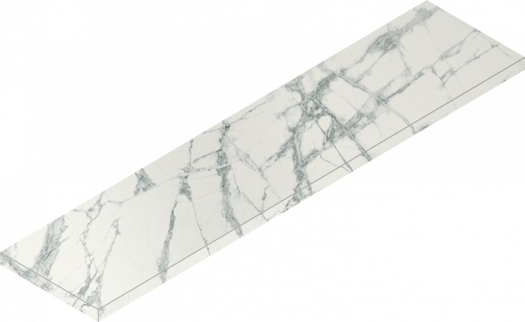 Керамогранит Шарм Делюкс Инвизибл Ступ.Угл.Лев 33x120