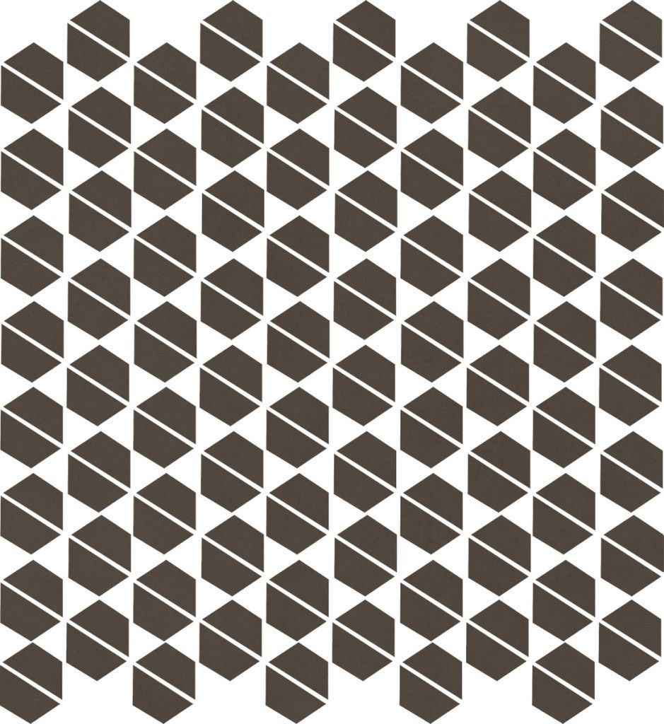 Керамогранит Cava Кава Коричневый Мозаик. B. 27.5x29.6