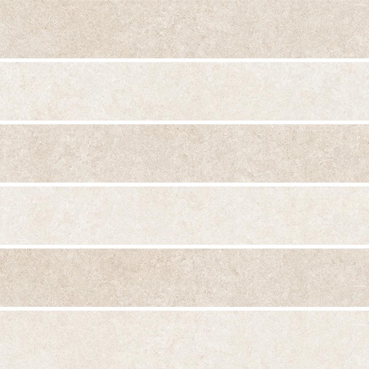 Керамогранит Elemental Stone White Sandstone Mos 3D Nat 30x30