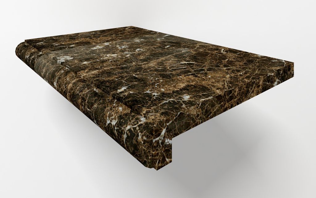 Мрамор Stairs Emperador Dark Solid Mb004 30x100