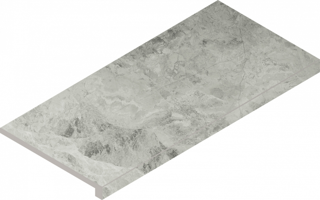 Керамогранит Шарм Экстра Силвер Ступ.Угл.Пр 33x60