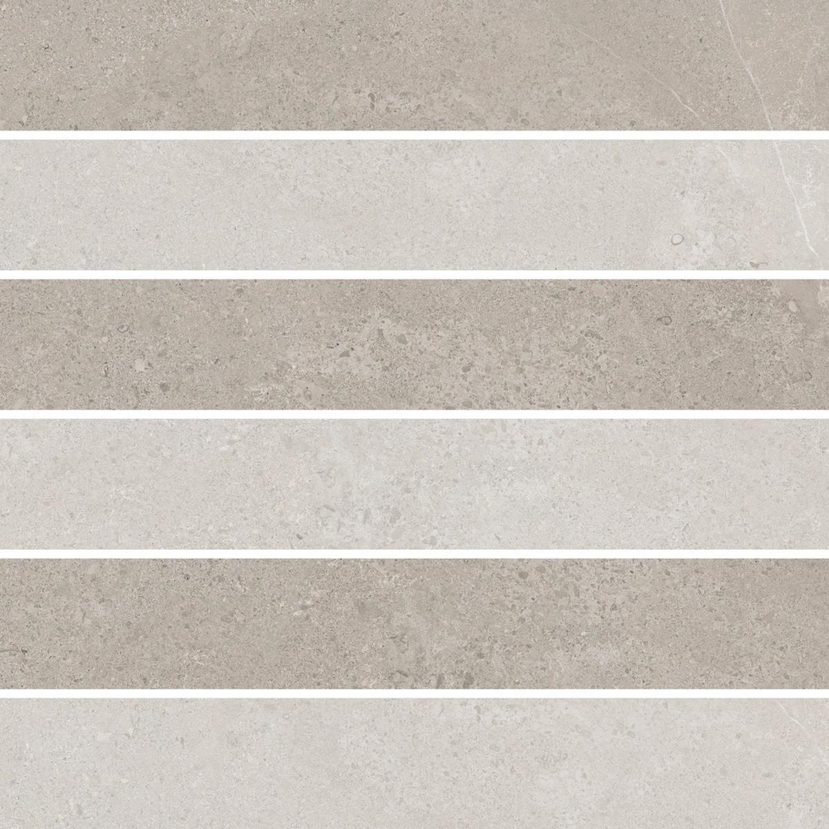 Керамогранит Elemental Stone Grey Limestone Mos 3D Nat 30x30
