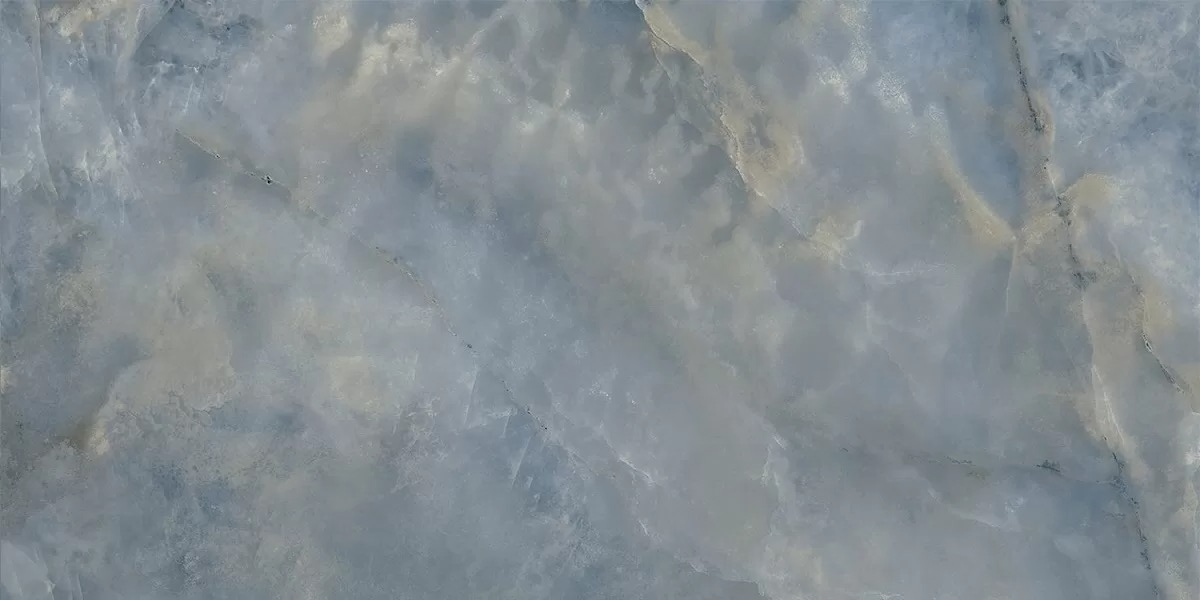  Ониче Голубой Лаппатированный 60x119.5