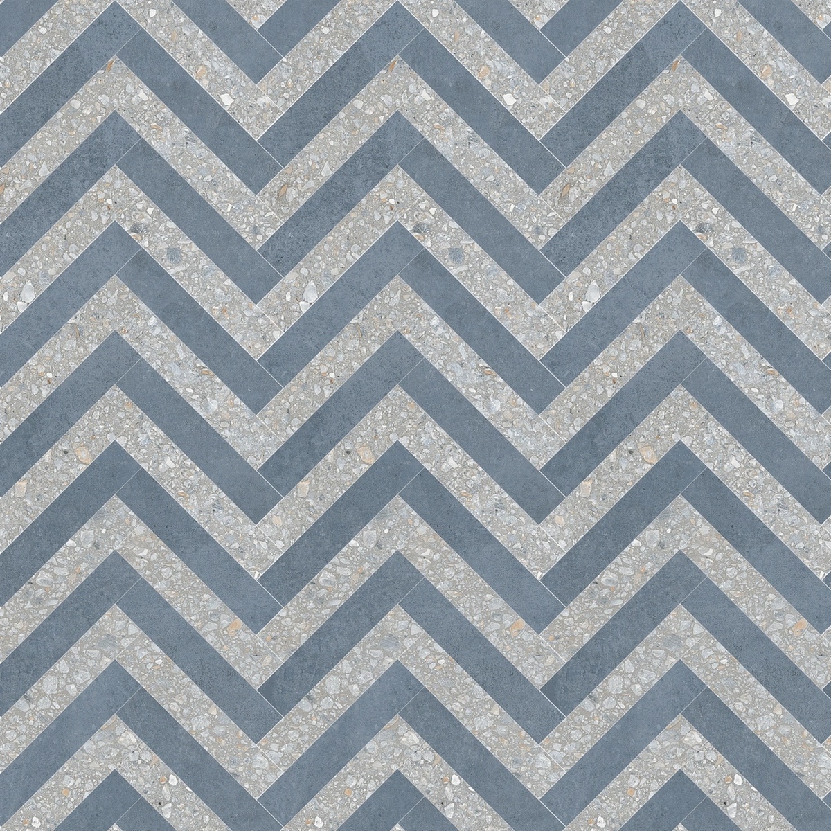 Керамогранит Match Up Cerim Decoro Zig Zag Earl Grey-Blueberry Comfort 24.4x48.1