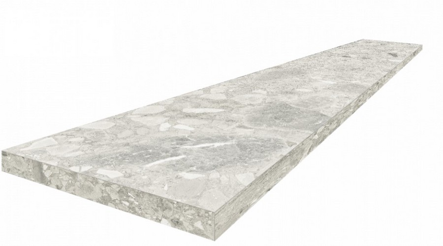 Керамогранит Брера Уайт Ступ.Угл.Пр 33x120