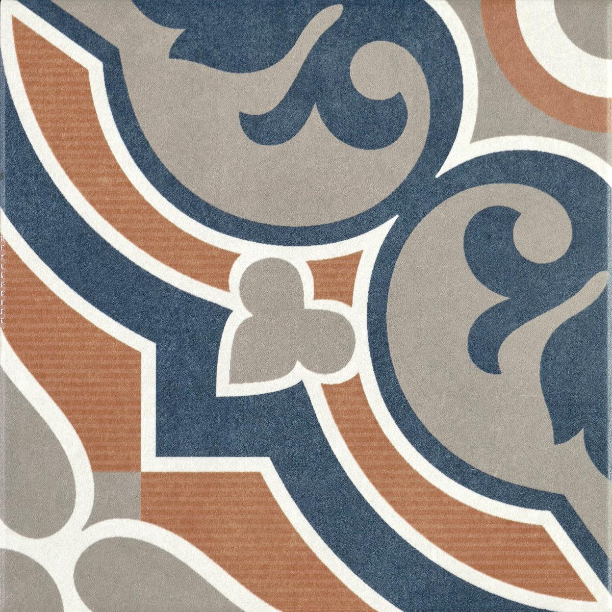 Керамогранит Левелс Кобальт Декор 3006 20x20