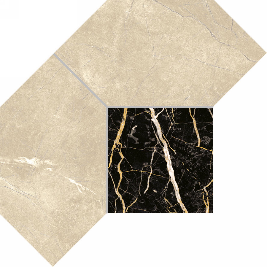 Керамогранит Шарм Экстра Аркадиа Мозаика Полигон 21x28.5