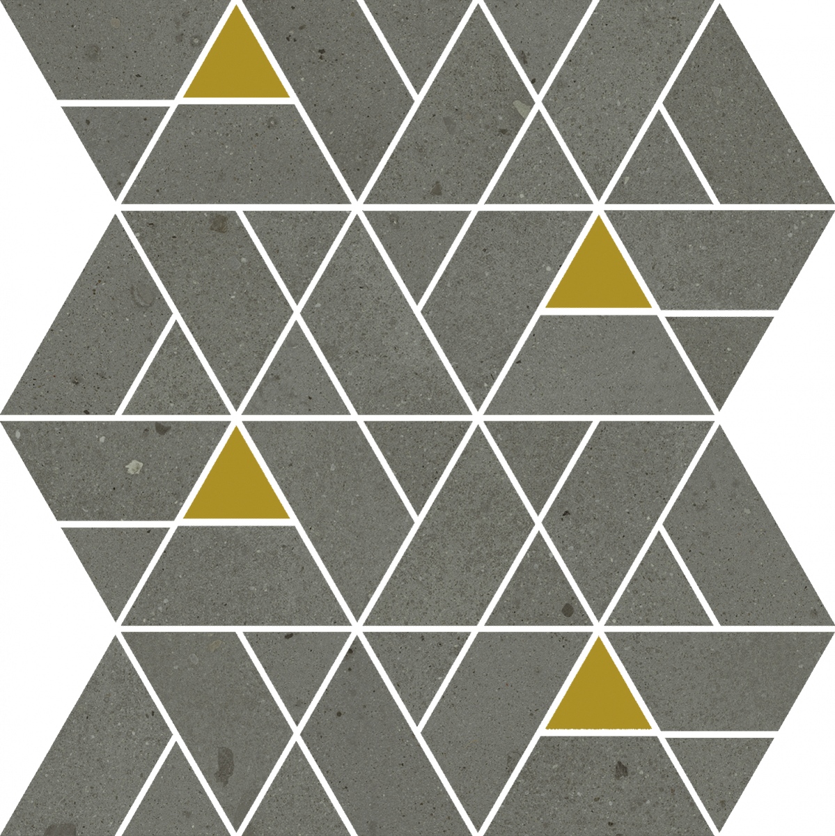 Керамогранит Авангард Блэк Мозаика Люксор 30.7x30.9