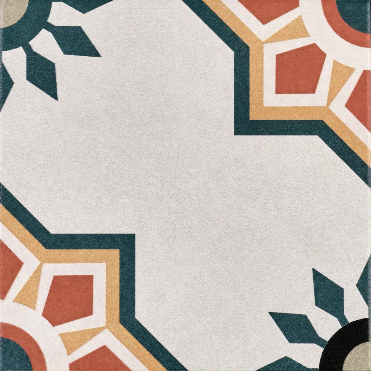 Керамогранит Левелс Вайт Декор 1019 20x20