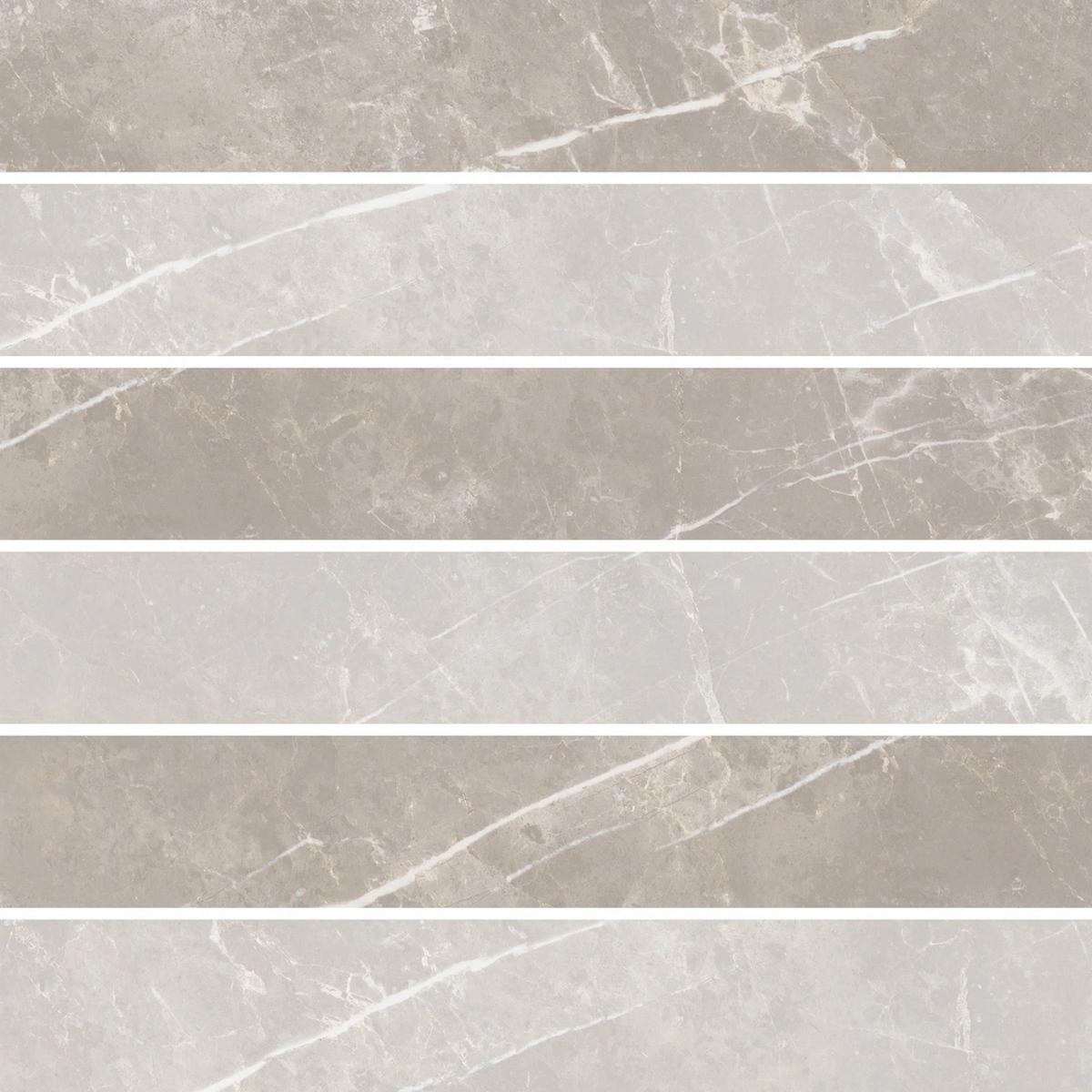 Керамогранит Elemental Stone Grey Dolomia Mos 3D Nat 30x30