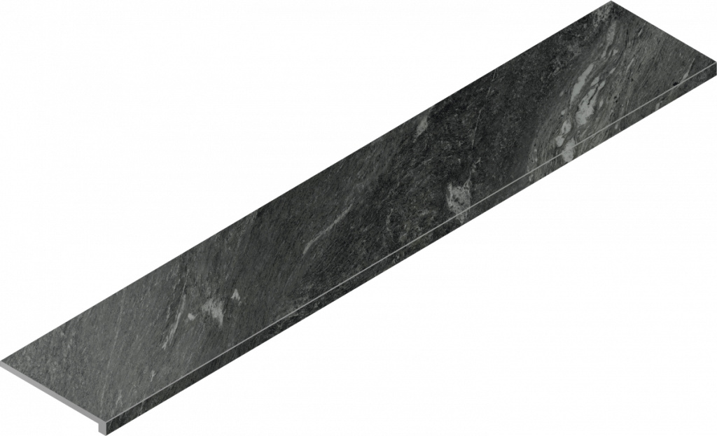 Керамогранит Скайфолл Неро Смеральдо Ступ.Угл.Пр 33x160