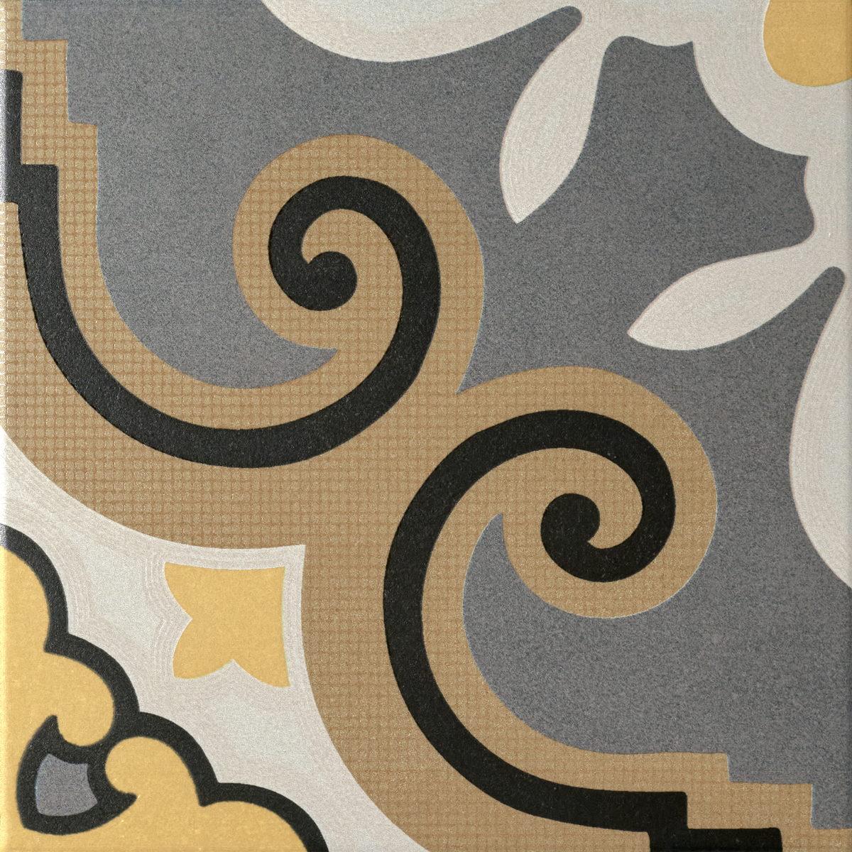 Керамогранит Миднайт Декор Матовый 20x20