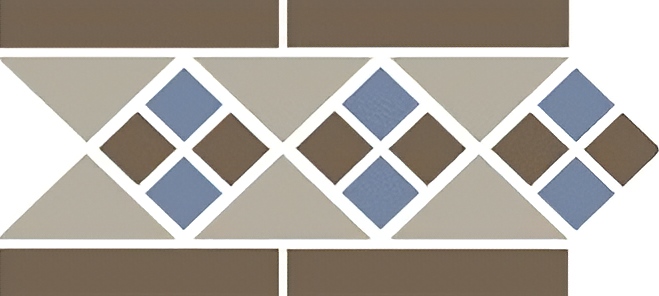 Керамическая плитка Octagon New Border Lisbon With 1 Strip (Tr01 Dots 29+11 Strips 29) 15x28