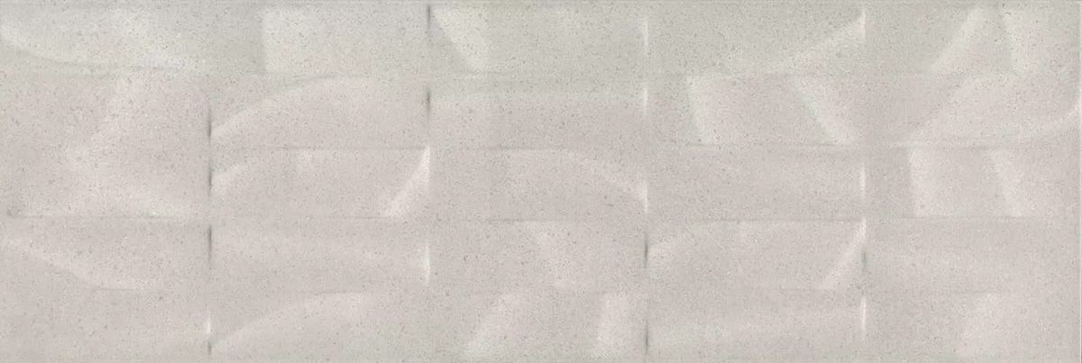 Керамическая плитка Безана Серый Светлый Структура 25x75