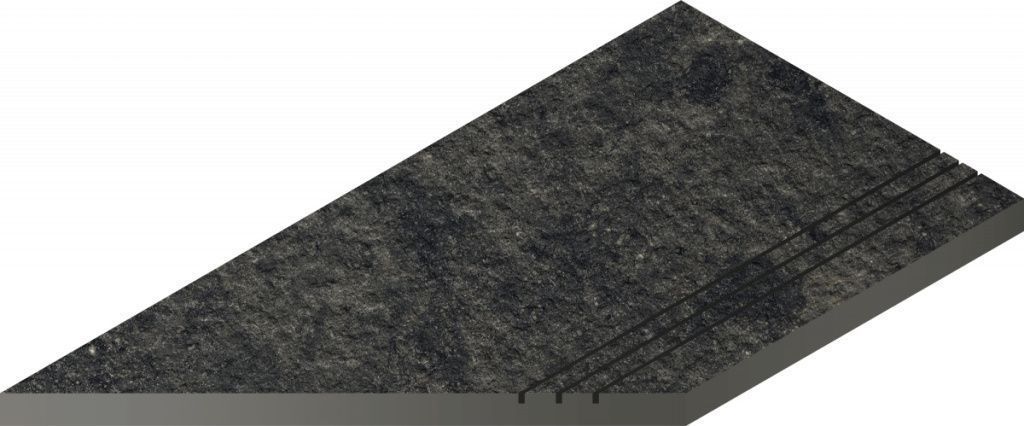 Керамогранит Миллениум Блэк Борт. Грип Лев 30x60