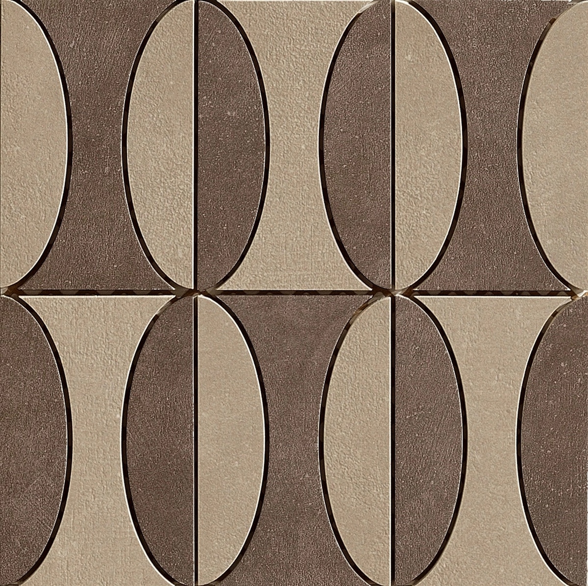 Керамогранит Industrial Decoro B Moka Taupe 30x30