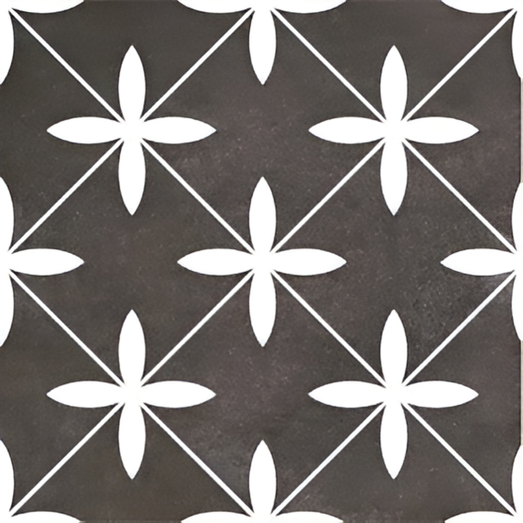 Керамическая плитка Chic Collection Poole Black 45x45
