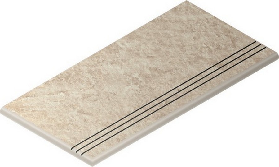 Керамогранит X2 Роуп Ступень Закруг.Грип Лев 30x60