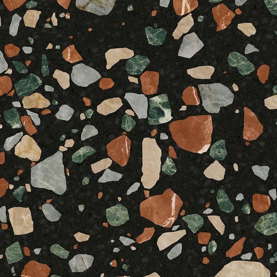 Керамогранит Play Drops Multiblack 20x20