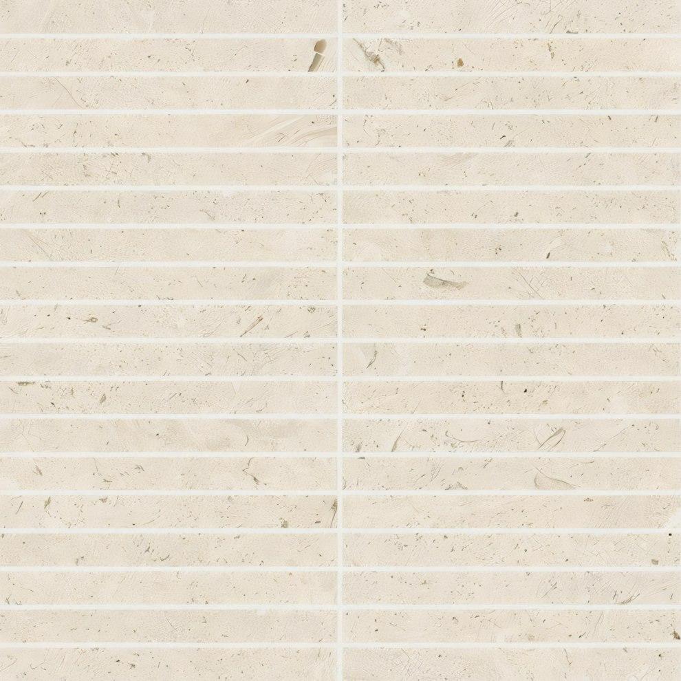  Аура Стоун Уайт Мозаика Стрип 30x30