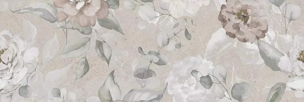  плитка Риккарди Панно 1 Серый Светлый Матовый 80x120