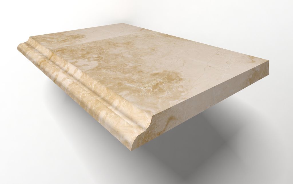 Мрамор Stairs Latte Solid Mb007 30x100