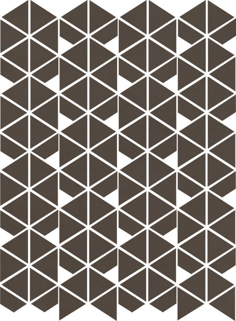 Керамогранит Cava Кава Коричневый Мозаик. E. 22.8x27.8