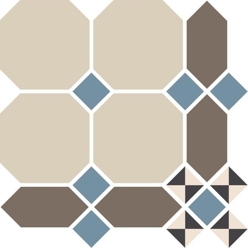 Керамогранит Paris Stand (Oct01 Dot 11 Loz29 Tr1/4 14+16 24 7x24 7) 24.7x24.7