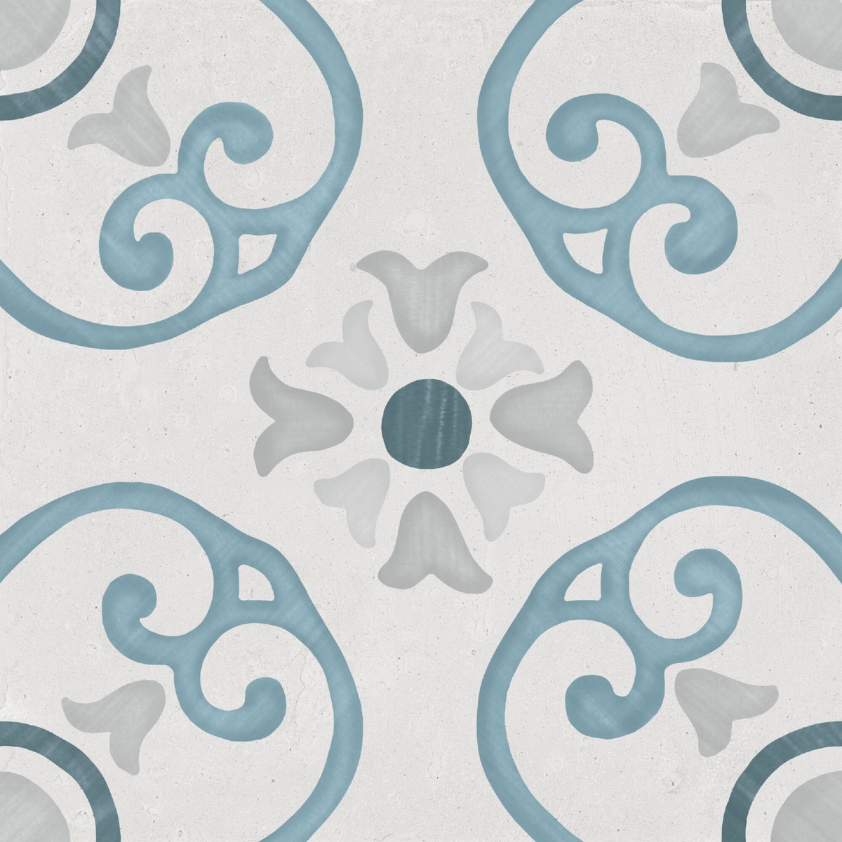 Керамогранит Sirocco Blue Dhalia 22.3x22.3