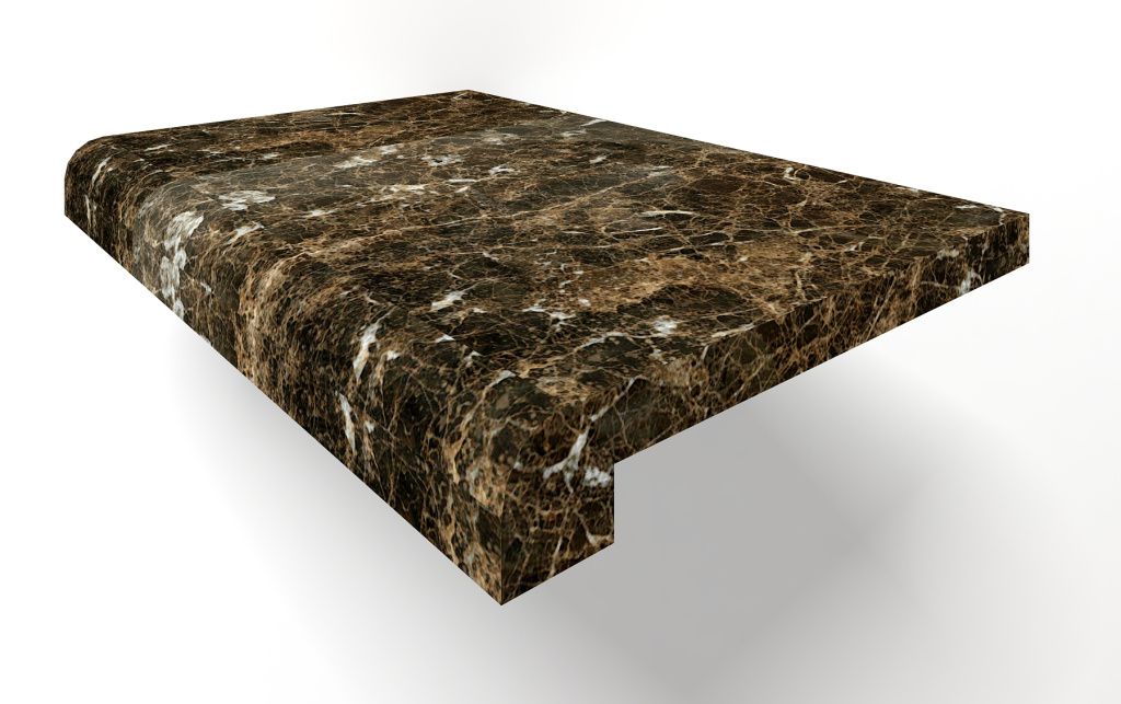 Мрамор Stairs Emperador Dark Solid Mb006 30x100