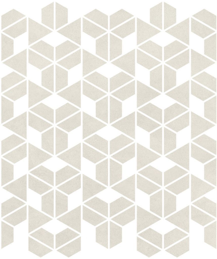 Керамогранит Cava Кава Вайт Мозаик. A. 22.8x27.8