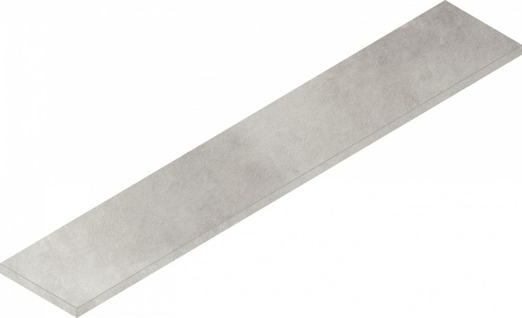 Керамогранит Миллениум Сильвер Ступ.Угл.Лев 33x160