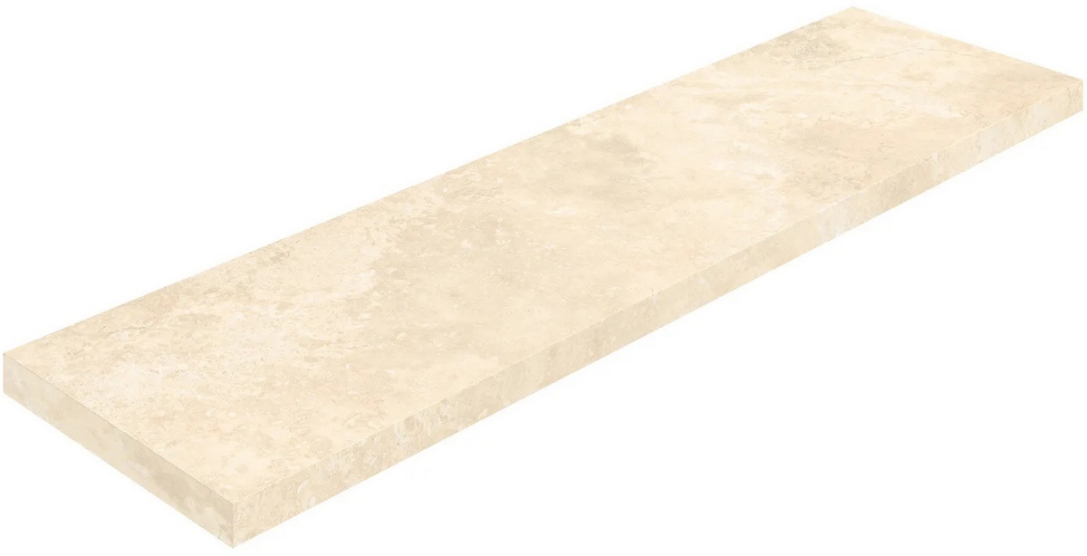 Керамогранит Аурелия Уайт Ступ.Угл.Лев 33x120