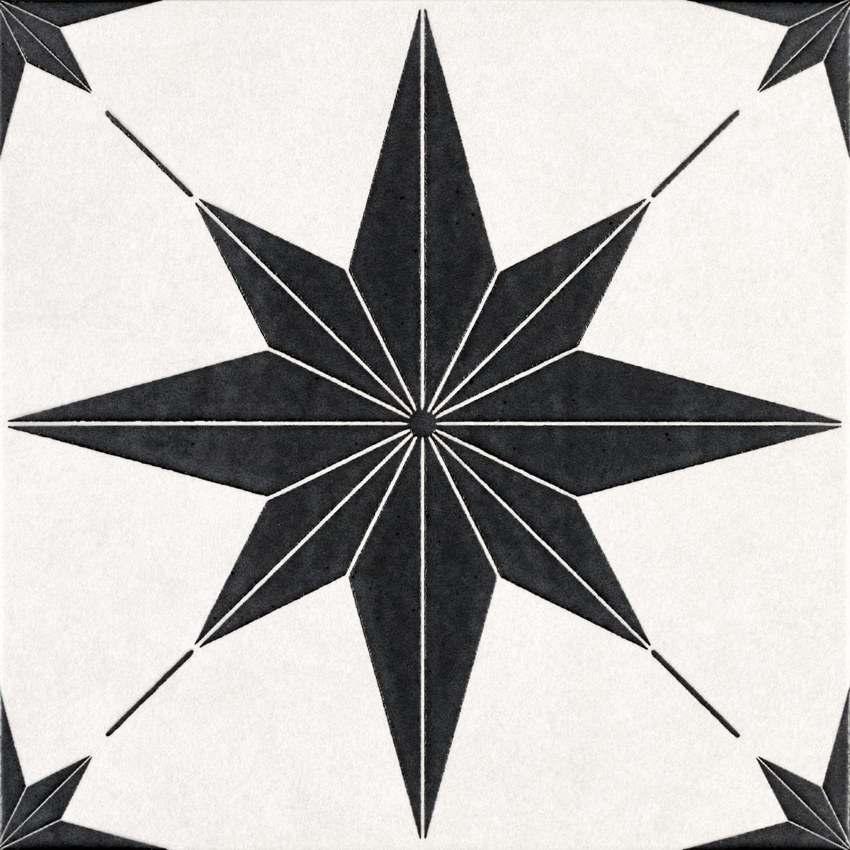 Керамогранит Левелс Вайт Декор 1025 20x20