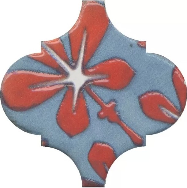  плитка Арабески Майолика Орнамент 6.5x6.5