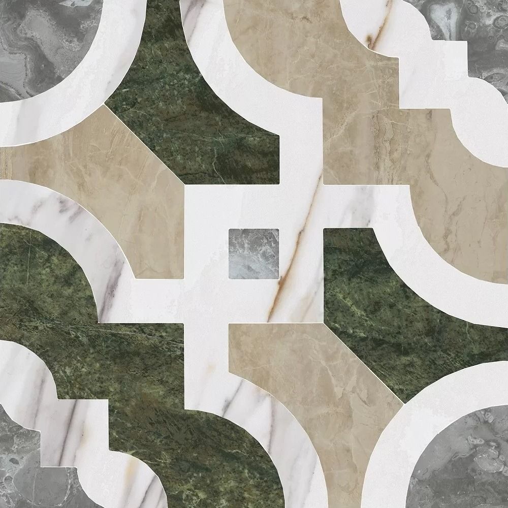  Риальто Нобиле Наборный Лаппатированный 30x30