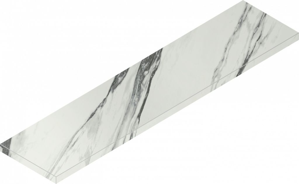 Керамогранит Шарм Делюкс Фантастико Ступ.Угл.Лев 33x120