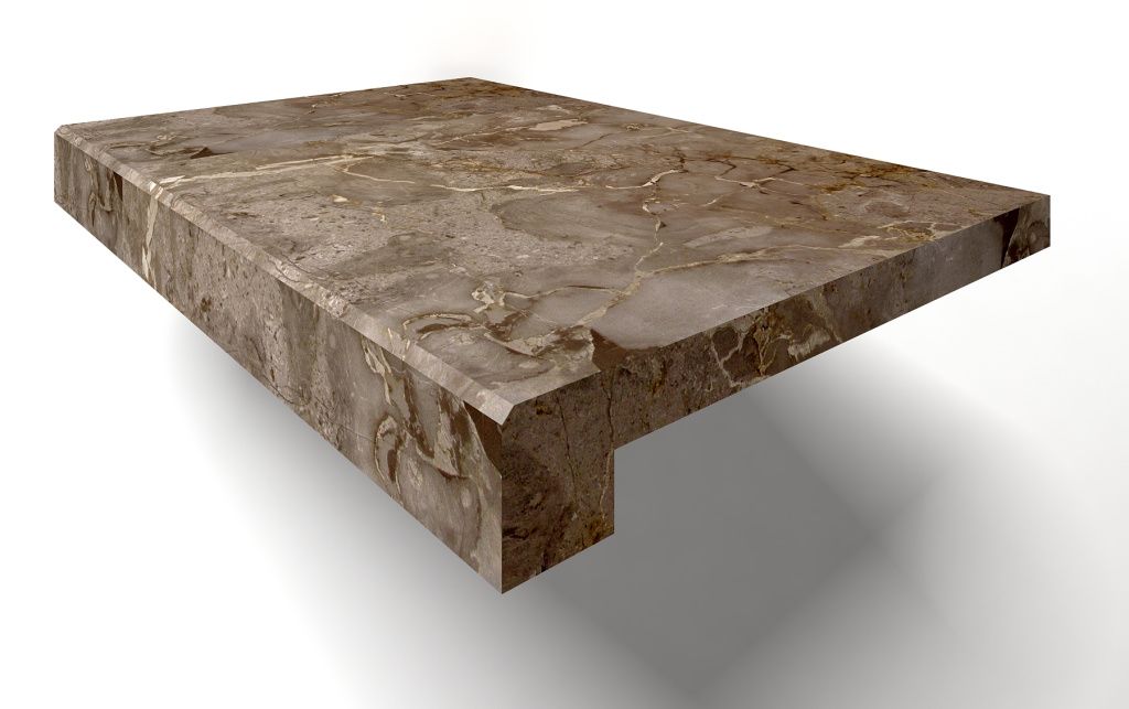 Мрамор Stairs Desert Grey Solid Mb003 MB003-GREY 30x100