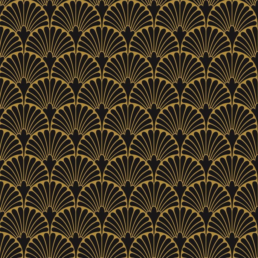 Керамогранит Арт-Деко Блэк Манхэттан Натурал 29.75x29.75