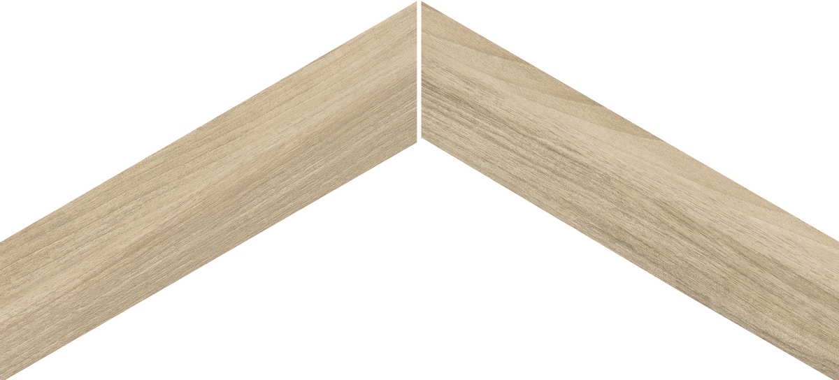 Керамогранит Sleekwood Chevron 60 Beige 11x54