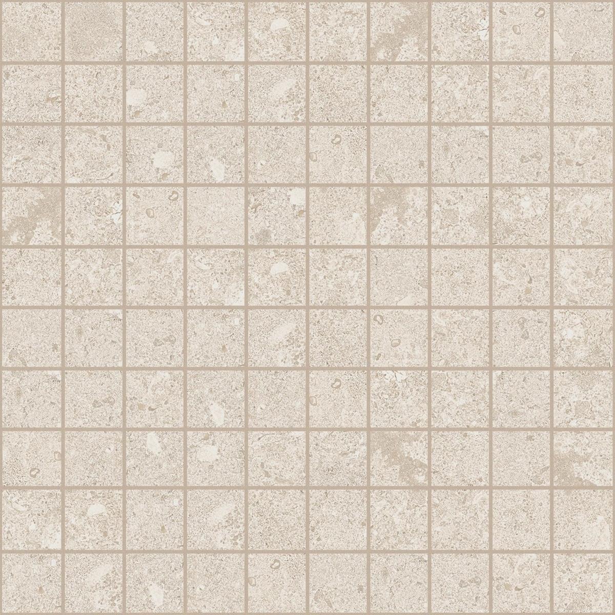 Керамогранит Elemental Stone White Limestone 3X3 Mos Lucido 30x30