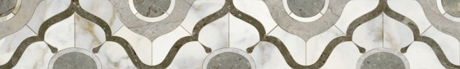 Керамическая плитка Кантата Глянцевый  6x40