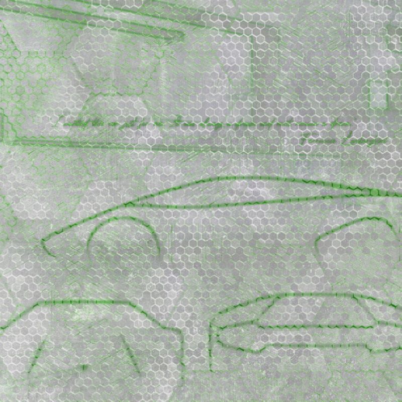 Виниловые обои Lamborghini 2 3x3.3